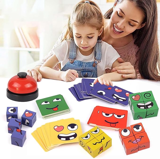 Montessori Expression Blocks Game