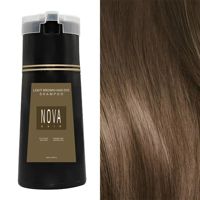 Nova Instant Hair Color Shampoo.     