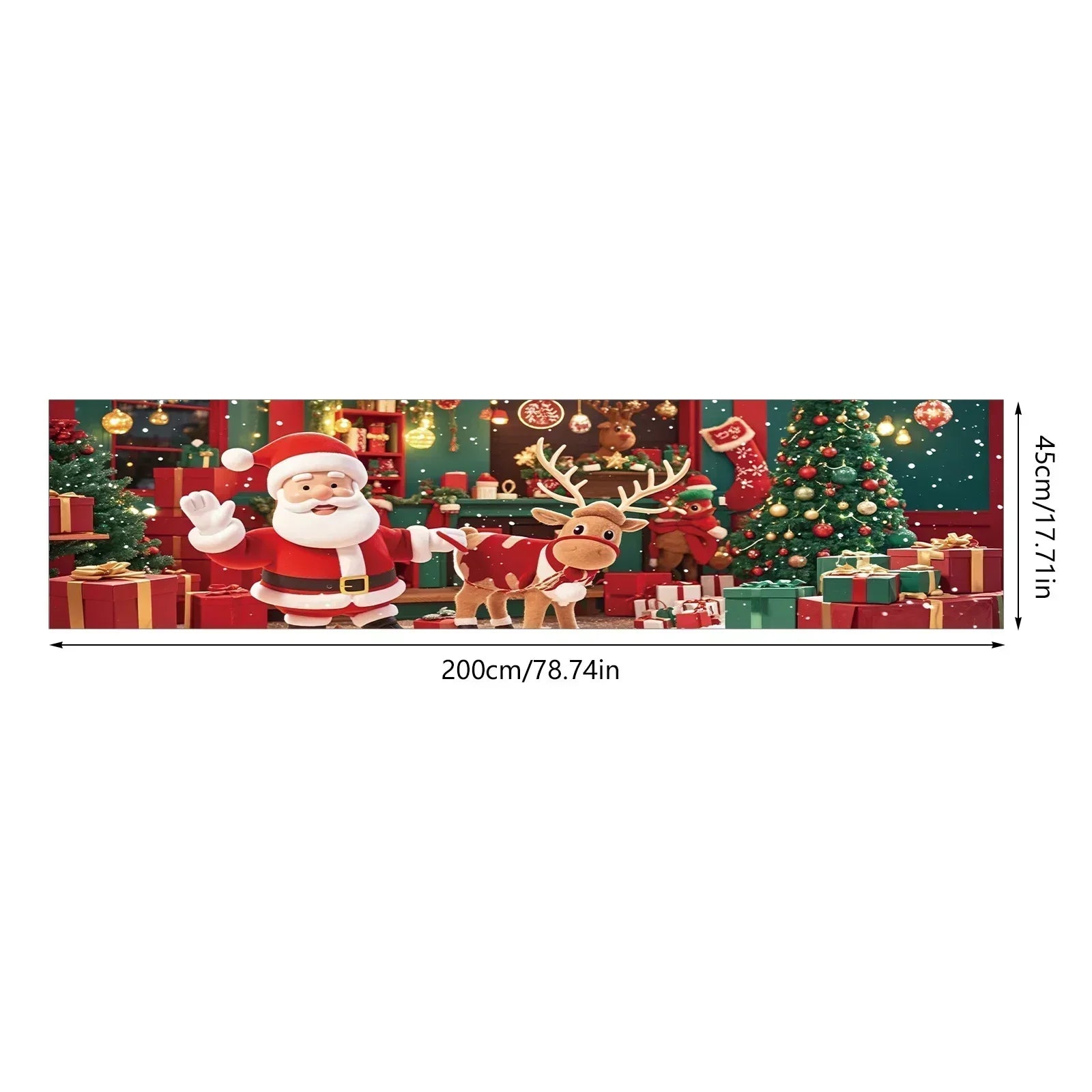 Festive Santa Claus Gateway Banner