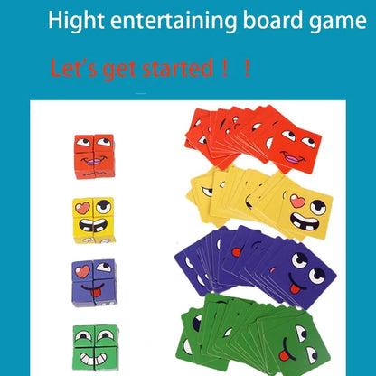 Montessori Expression Blocks Game