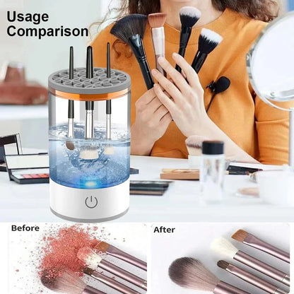 QuickSpin USB Makeup Brush Cleaner