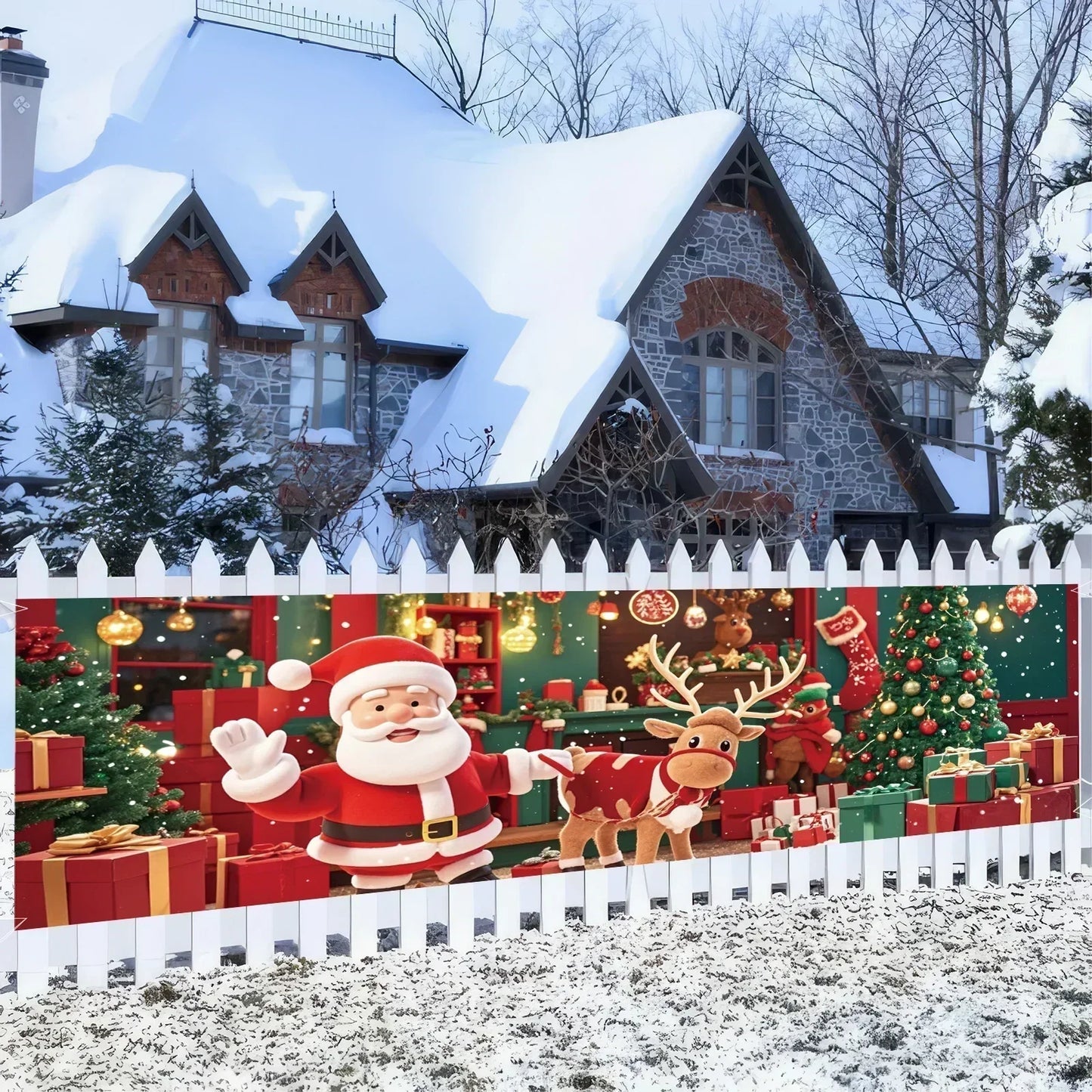 Festive Santa Claus Gateway Banner