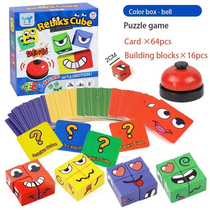 Montessori Expression Blocks Game