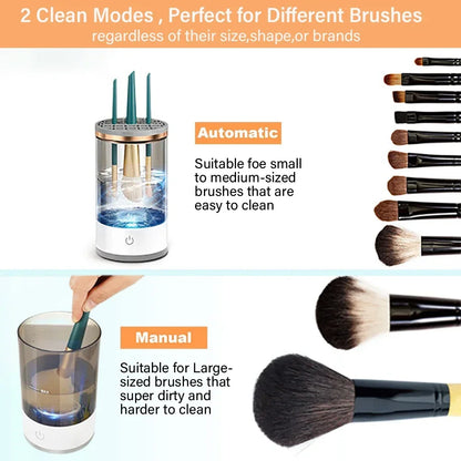 QuickSpin USB Makeup Brush Cleaner